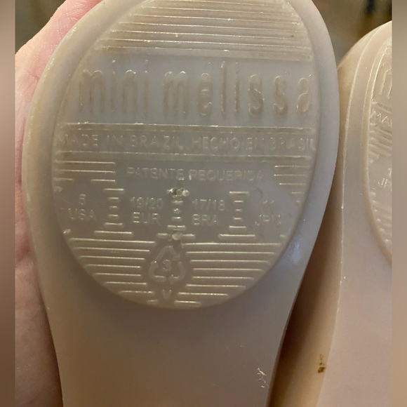 Mini Melissa slip on sz 5 - Picture 2 of 2